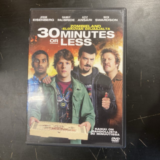 30 Minutes Or Less DVD (M-/VG+) -komedia-